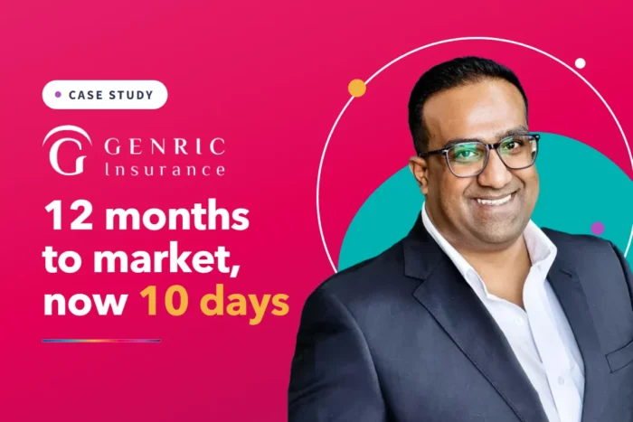GENRIC Insurance | 12-Months Speed-to-Market Down To 10 Days with No-Code Product Building