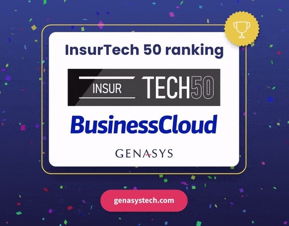 BusinessCloud InsurTech 50 innovation ranking